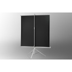 Projection screen on foot ceiling Economy 158 x 118 cm - White Edition