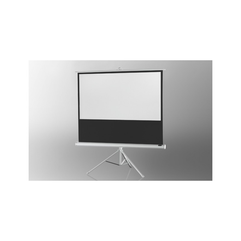 Projection screen on foot ceiling Economy 158 x 89 cm - White Edition