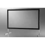 Projection screen on frame ceiling Mobile Expert 203 x 114 cm, projection from the front