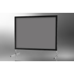 Projection screen on frame ceiling 'Mobile Expert' 244 x 183 cm, projection by l, rear