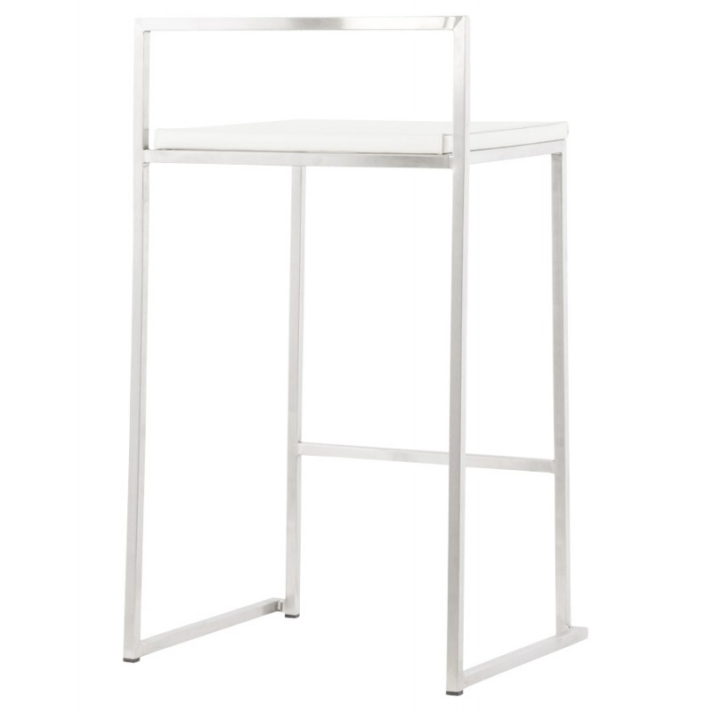 Design stool LOIRET half-height (white) - image 16542