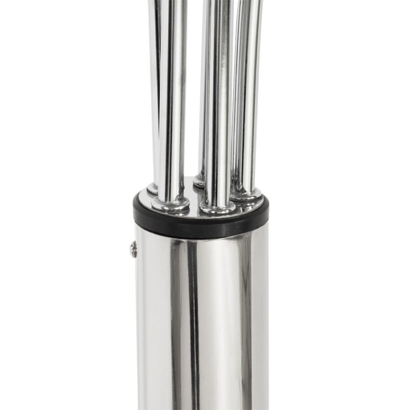 Lampe sur pied design 5 abat-jours ROLLIER en acier chromé (chromé) - image 17038