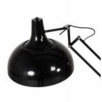 Design Metall Stehlampe ROLLIER (schwarz)
