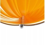 Lampada design sospensione MOINEAU in metallo (arancione)