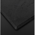 Plateau de table carré VERA en polymère (60cmX60cmX3cm) (noir)
