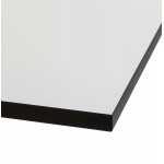 Plateau de table carré VERA en polymère (60cmX60cmX3cm) (blanc)
