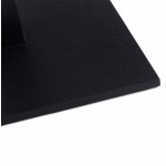 Pied de table WIND carré sans plateau en métal (50cmX50cmX73cm) (noir)