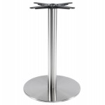 Pied de table WIND rond sans plateau en métal (50cmX50cmX75cm) (acier)