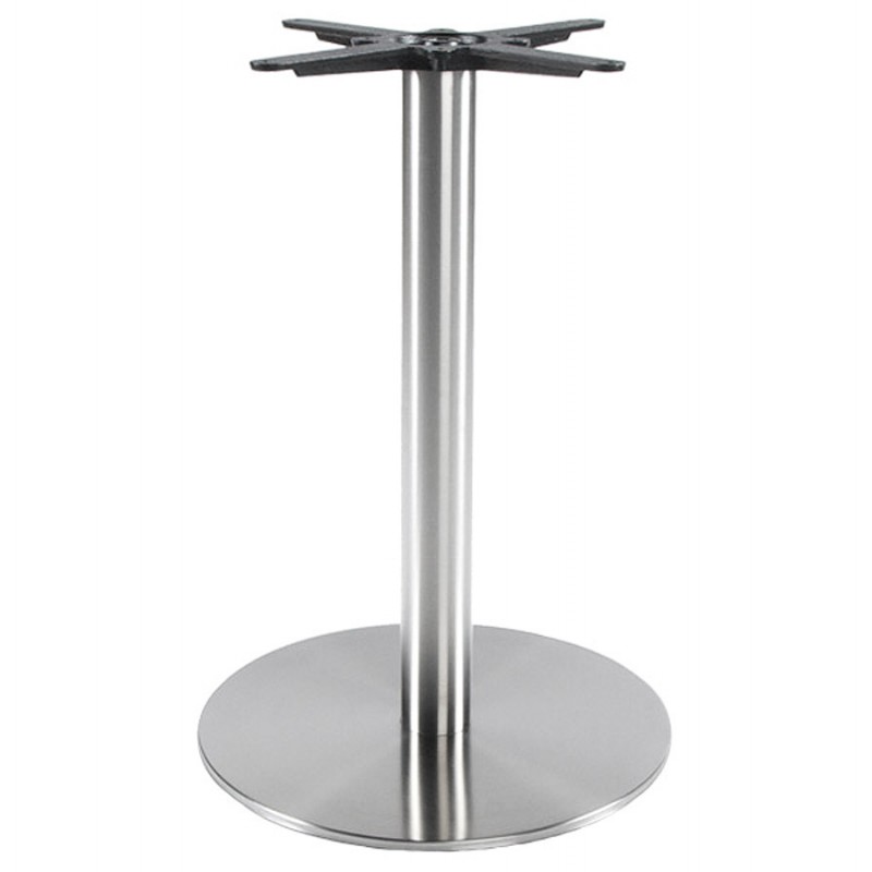 Pied de table WIND rond sans plateau en métal (50cmX50cmX75cm) (acier) - image 17666