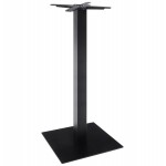 WIND square table leg without metal tray (50cmX50cmX110cm) (Black)