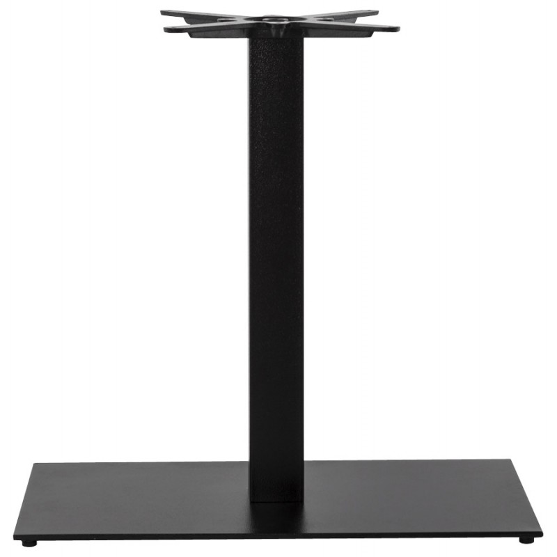 Pied de table CHAIRE rectangulaire en métal (40cmX75cmX75cm) (noir) - image 17699