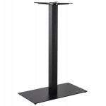 Pied de table CHAIRE rectangulaire en métal (40cmX75cmX110cm) (noir)