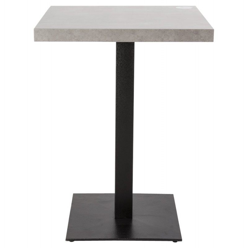 Pied de table PARY carré en métal (50cmX50cmX90cm) (noir) - image 17785