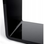 Cube Mehrzwecknutzung Holz VERSO (MDF) lackiert (schwarz)