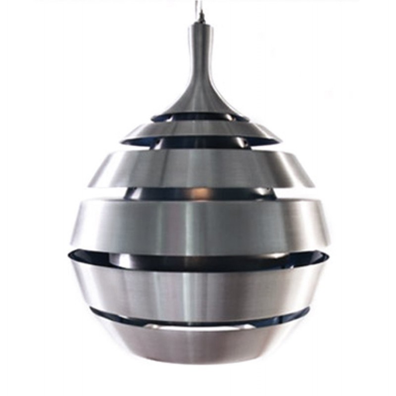 Lámpara de suspensión diseño metal TROGON (plata)