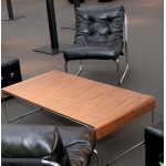 Sessel lounge SEINE polyurethan (schwarz)