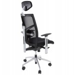 Büro Sessel CORNUE Stoff (schwarz) 