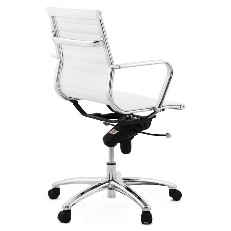 COURIS rotary office armchair in polyurethane (white) - image 18530