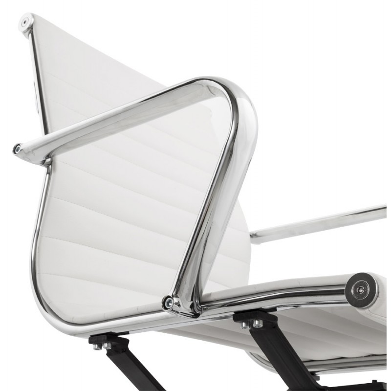 COURIS rotary office armchair in polyurethane (white) - image 18537