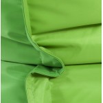 Pouf rectangulaire BUSE en textile (vert)