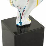 Statue Form Schwimmer BANCO Fiberglas (multicolor)