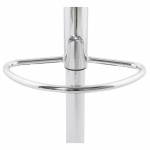 ROBIN Compact Rotary and Adjustable Bar Stool (White)