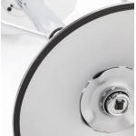ROBIN Compact Rotary and Adjustable Bar Stool (White)