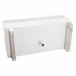 Muebles TV LIFOU (blanco) de madera barnizada