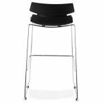 BRIO design bar (black) polypropylene stool