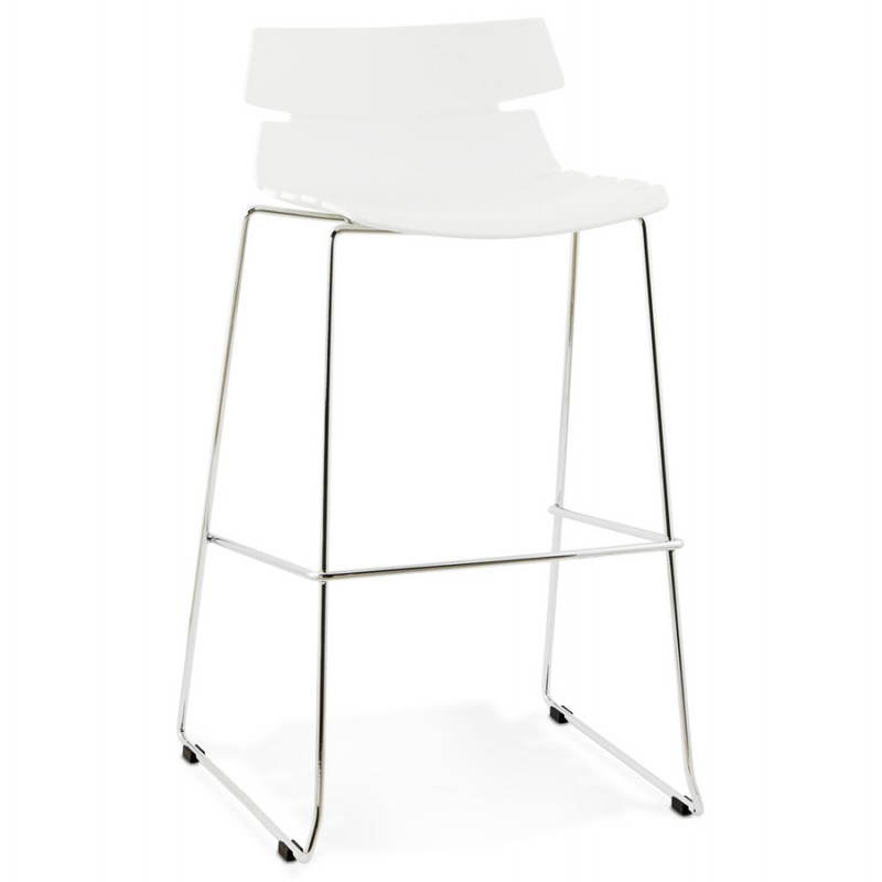 Design bar BRIO (white) polypropylene stool - image 22442