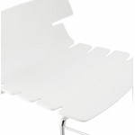 Design bar BRIO (white) polypropylene stool
