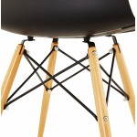Original Stuhl Stil skandinavischen CONY (schwarz)