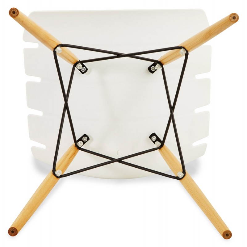 Originale sedia stile scandinavo CONY (bianco) - image 22775
