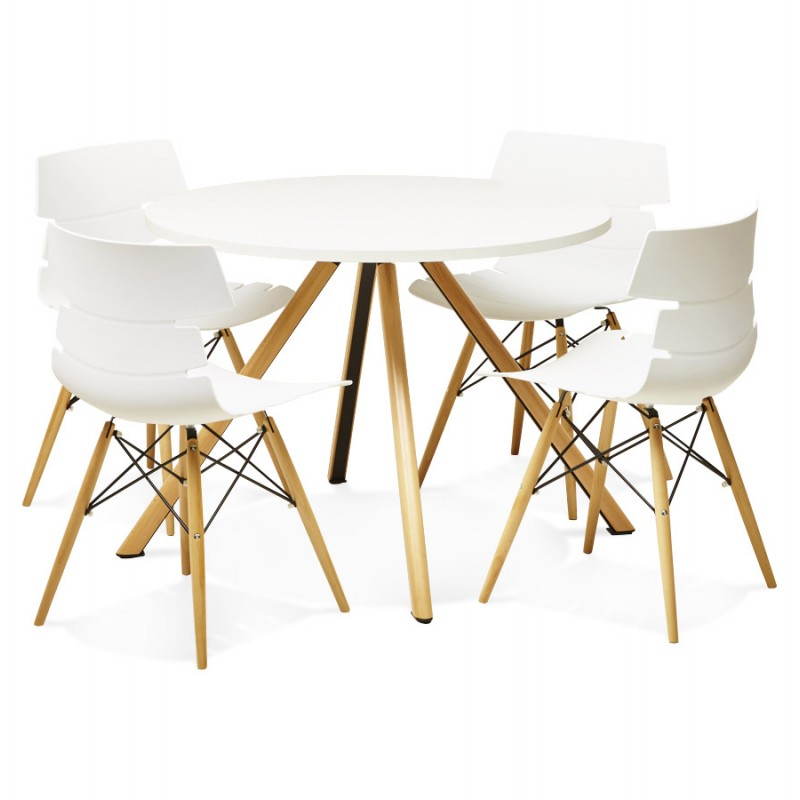 Original Chair style Scandinavian CONY (white) - image 22777