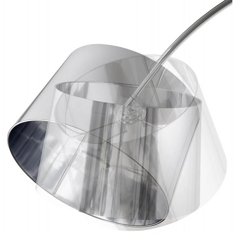 Lampe sur pied de style industriel TURIN (chromé) - image 23029