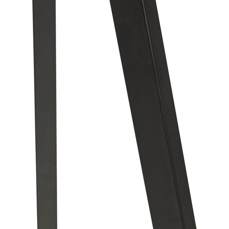Lampe sur pied de style scandinave TRANI en tissu (gris, noir) - image 23114