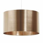 Suspended lamp shape cylindrical LATIN (copper)
