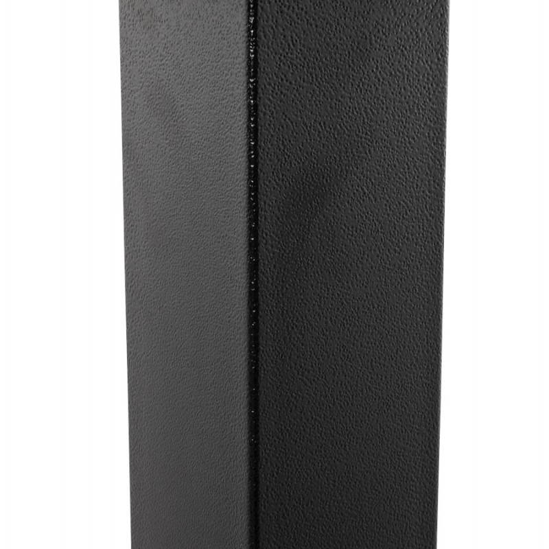 Double pied de table RAMBOU en métal peint (50cmX100cmX73cm) (noir) - image 23612