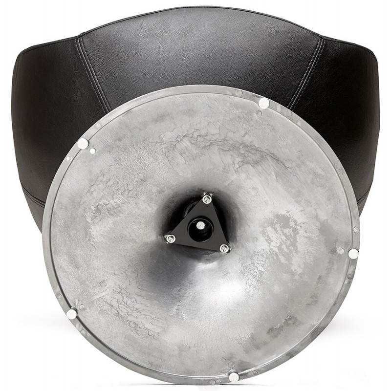 Fauteuil design rotatif à 360° ROMANE (noir) - image 25024
