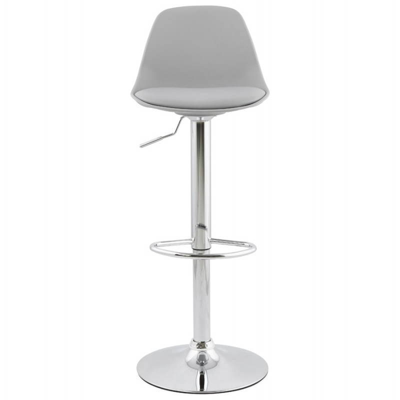 Design bar stool and compact ROBIN (grey) - image 25341