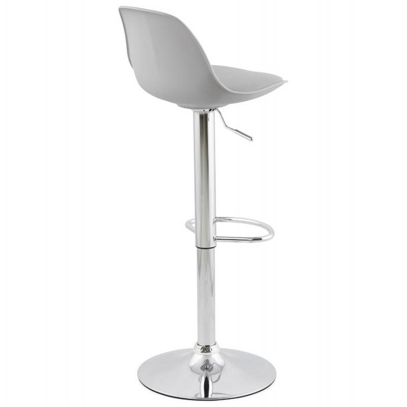 Design bar stool and compact ROBIN (grey) - image 25343