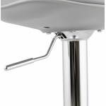 Design bar stool and compact ROBIN (grey)