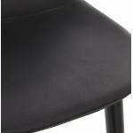 Chaise design contemporaine LOLA (noir)