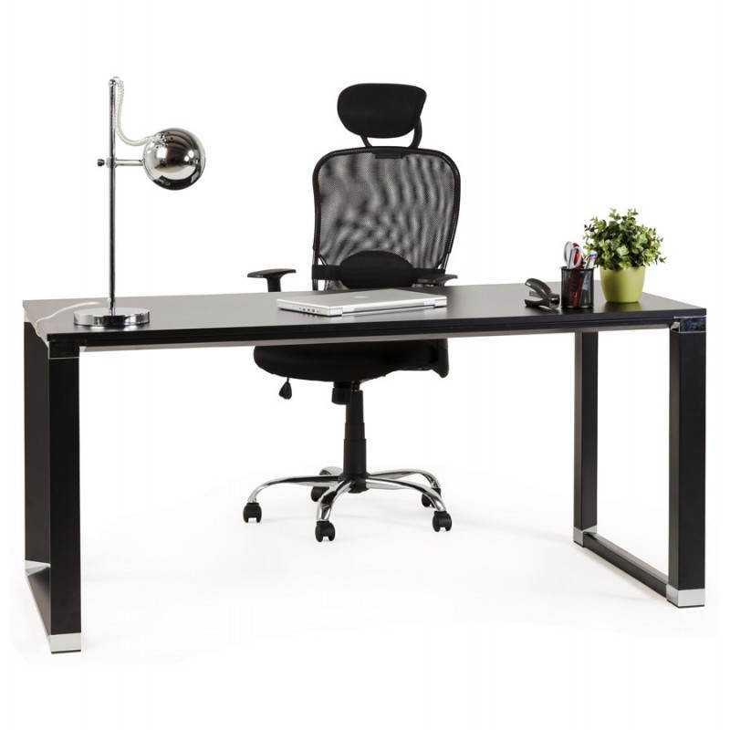 Progettare il proprio ufficio BOUNY in legno (160 X 80 cm) (nero) - image 26029