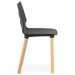 Scandinavian design chair SWEDEN (black)