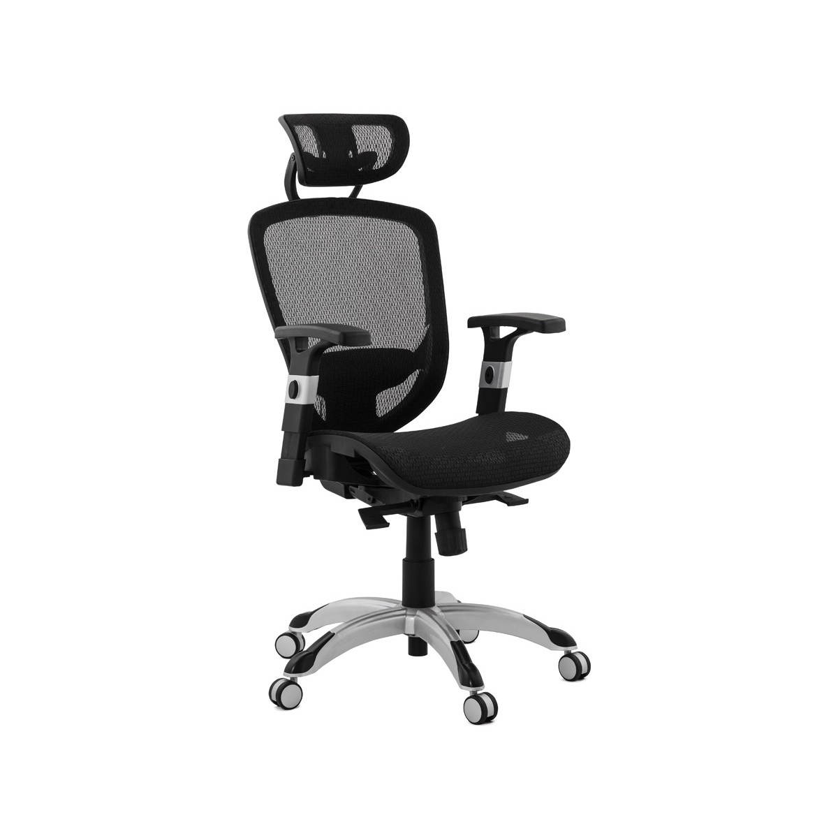 Chaise de bureau ergonomique et contemporaine avec support