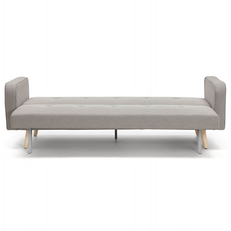 Gepolsterte skandinavischen Sofa 3 Plätze URSULA (grau) - image 28461
