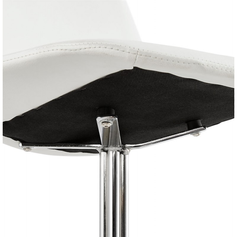 Chaise design OFEN en polyuréthane et métal chromé (blanc, chrome) - image 29032