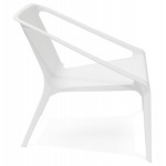 Chair design relax garden SUNY (white)
