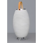Lámpara LED Cubo champán embarazada altavoz bluetooth KOODUU sinergia 50 S (blanco)